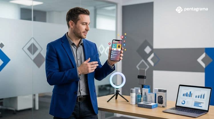 Live commerce DTC TikTok Shop social selling na prática